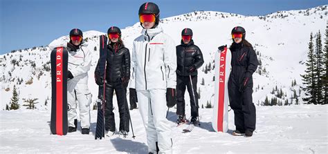 prada combinaison ski|prada ski gear for women.